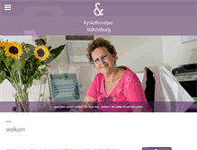 Tablet Screenshot of fysiotherapiemiltenburg.nl